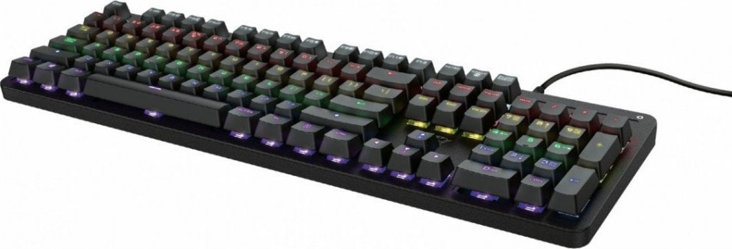 Tastierë Trust GXT, me kabllo, US, e zezë