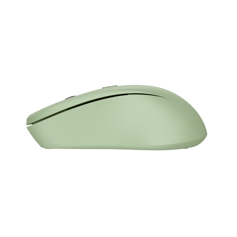 Mouse Trust Mydo Eco, wireless, 1800 DPI, i gjelbër