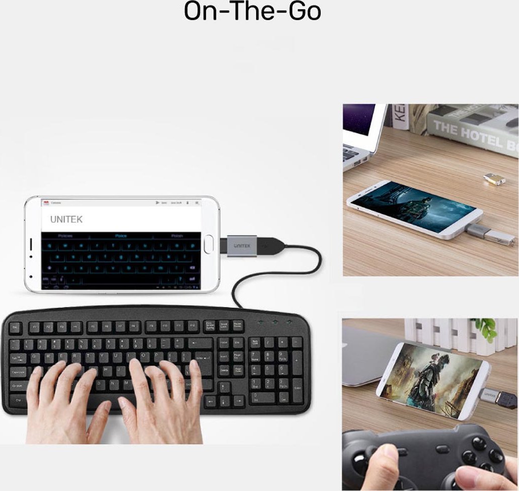 Reduktor USB A - USB C, hiri