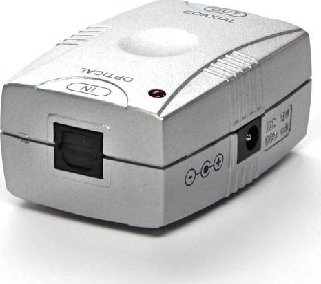 Konvertues Red Fighter Toslink AV - RCA (Cinch), i argjendtë