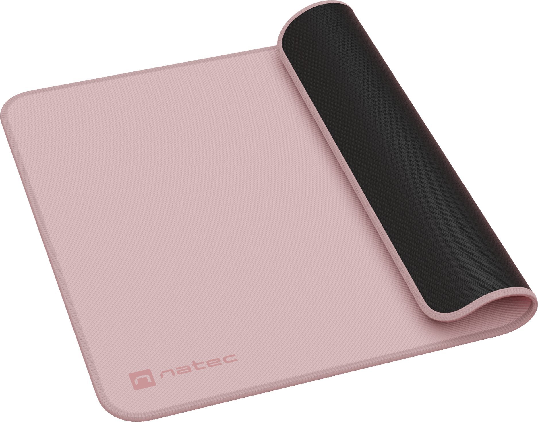 Mausepad Natec Colors Misty Rose NPO-2087, 300x250mm, kundër rrëshqitjes, rozë