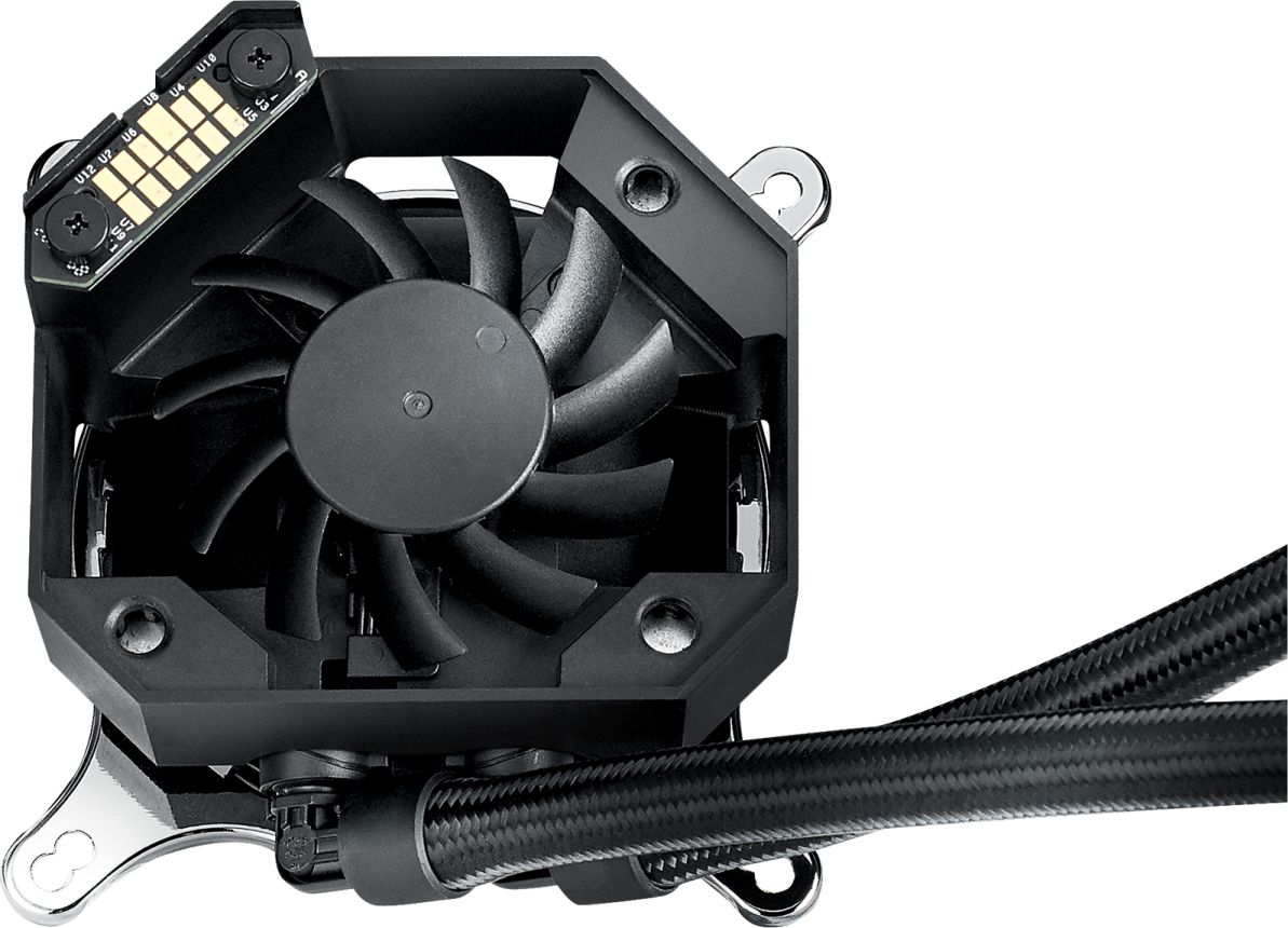 Sistem ftohës me ujë Asus ROG Ryujin II 240, 240mm, ekran LCD 3.5", i zi