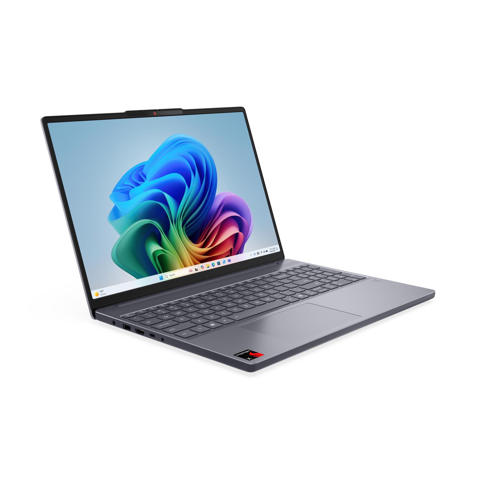 Laptop Lenovo IdeaPad Slim 3 15Q8X10, 15.3", Snapdragon X1 26 100, 16GB RAM, 512GB SSD, Qualcomm Adreno GPU, i hirtë