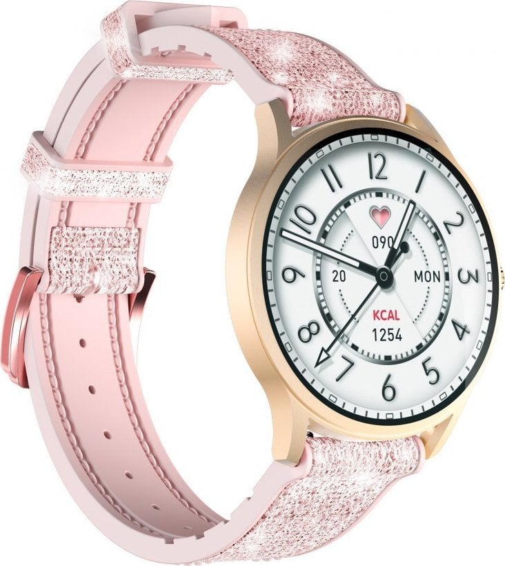 Ora inteligjente Kieslect Smart Watch, 1.32" Semi AMOLED, Bluetooth 5.2, e zezë