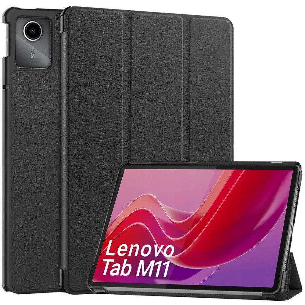Maskë mbrojtëse Armor për tablet Lenovo Tab M11 TB330FU, 10.95", me mbajtëse, e zezë