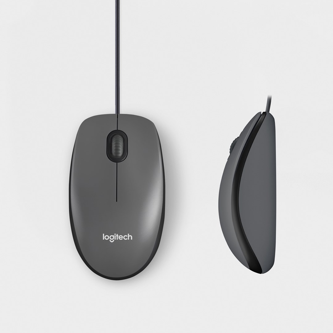 Maus Logitech M100, optik 1000 DPI, USB, i zi