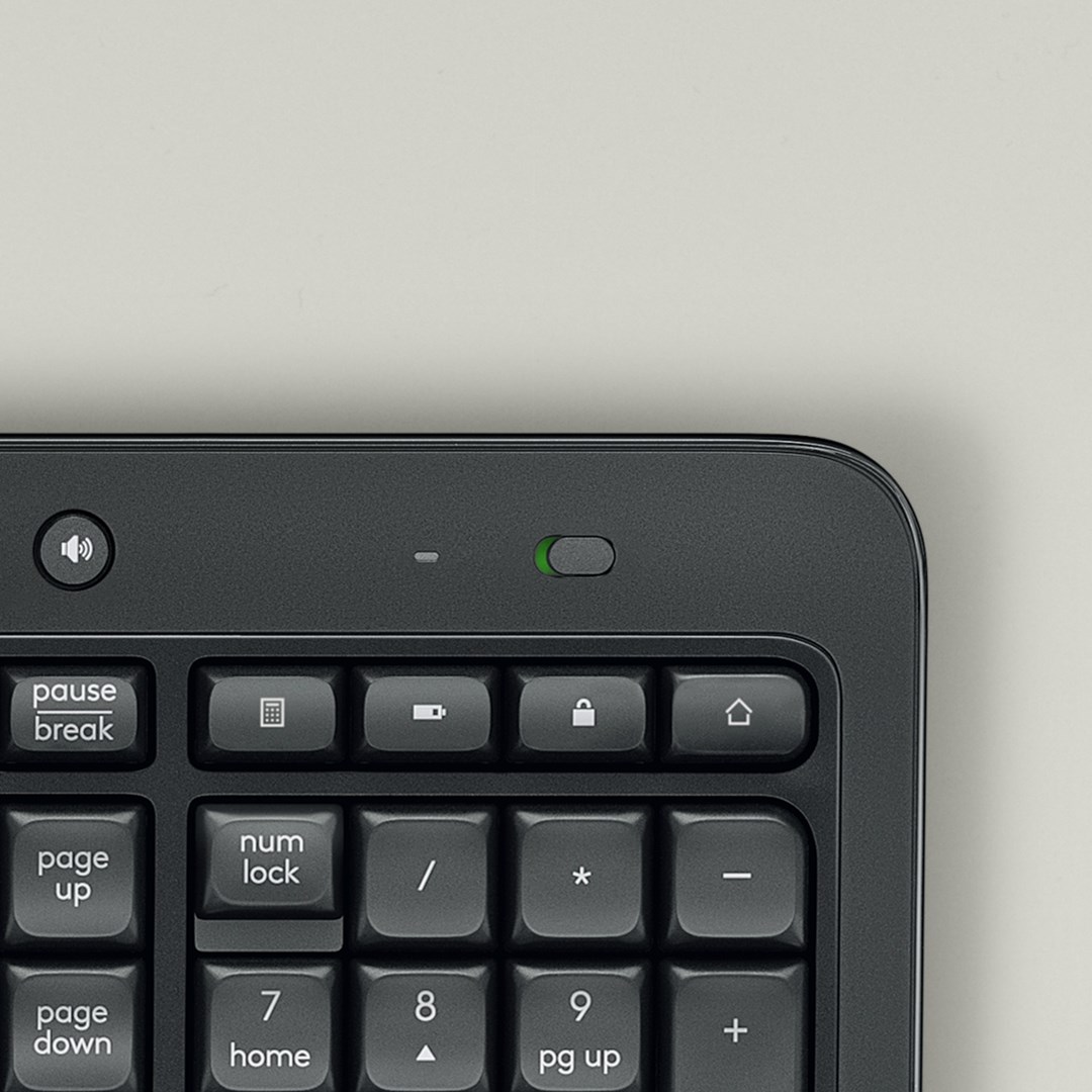 Set tastierë dhe maus Logitech MK540, i zi