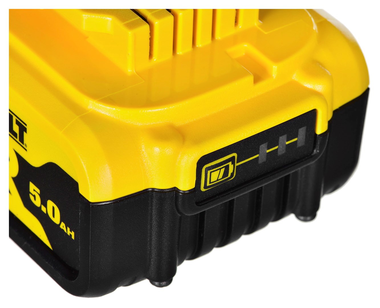 Set veglash pa kabllo Dewalt DCK266P2T QW, 18V, 2x 5.0Ah, i verdhë
