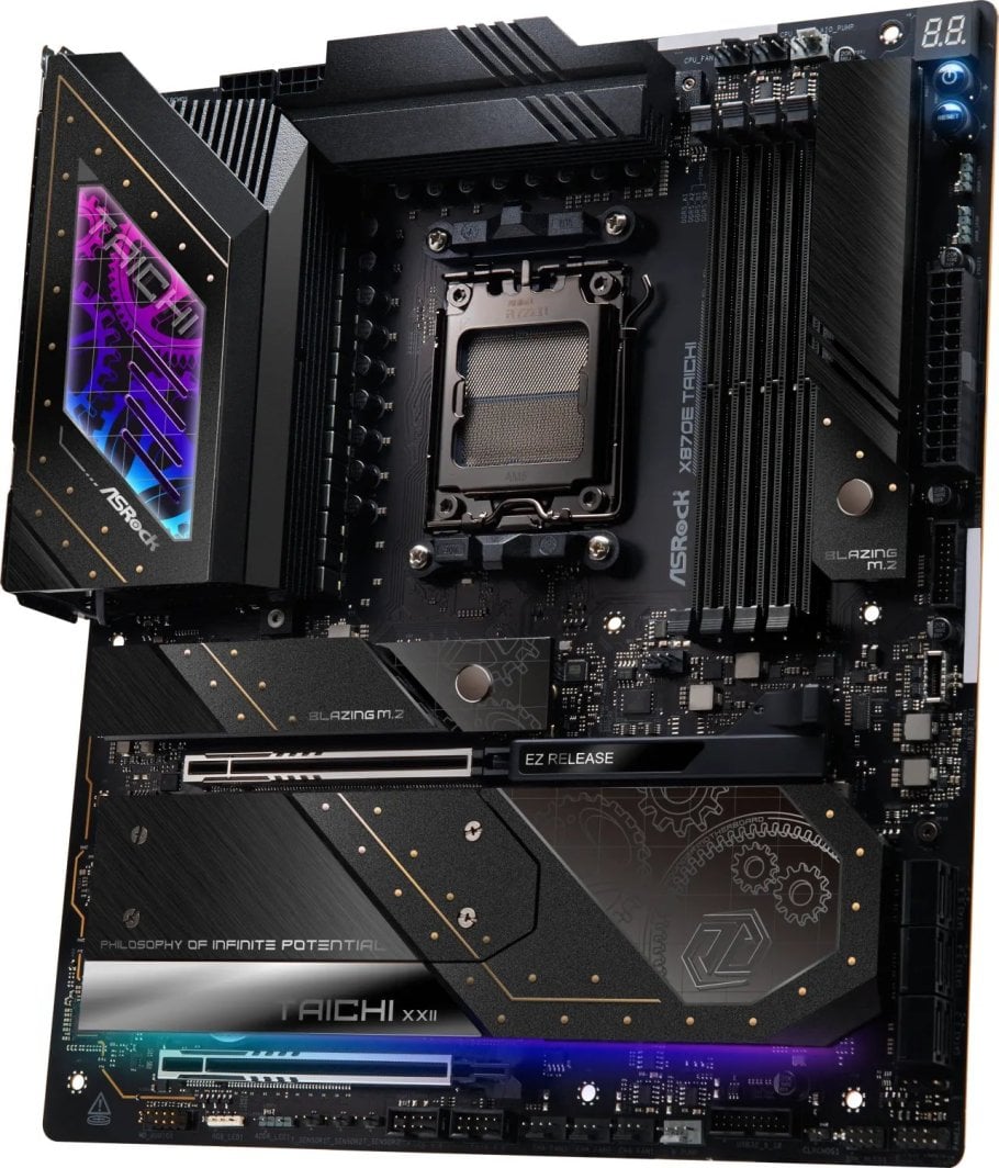 Pllakë amë ASRock	X870E TAICHI
