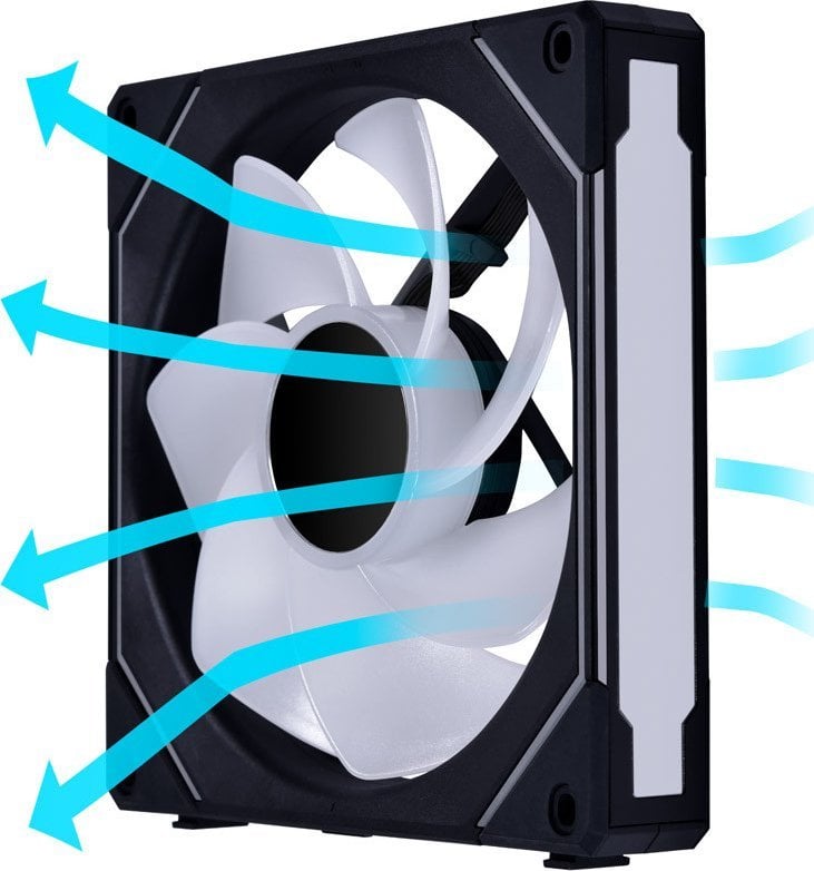 Ftohës Lian Li UNI SL-INF 140 RGB Reverse Blade (UF-RSLIN140-1B), 140 mm