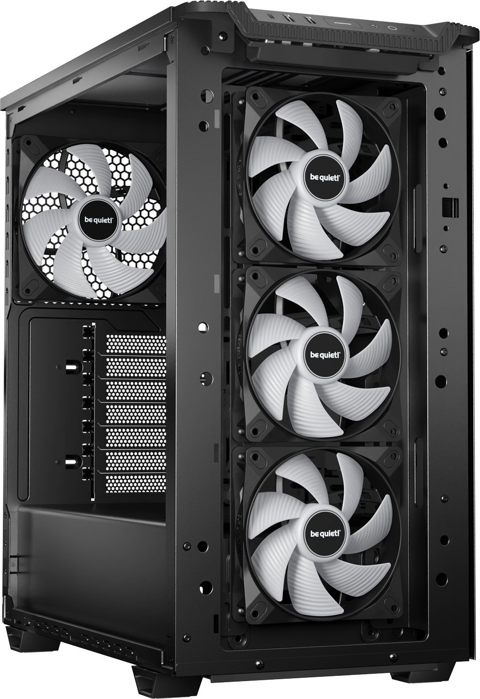 Kuti kompjuteri Be Quiet Pure Base 501 LX, MIDI Tower, ARGB, e zezë