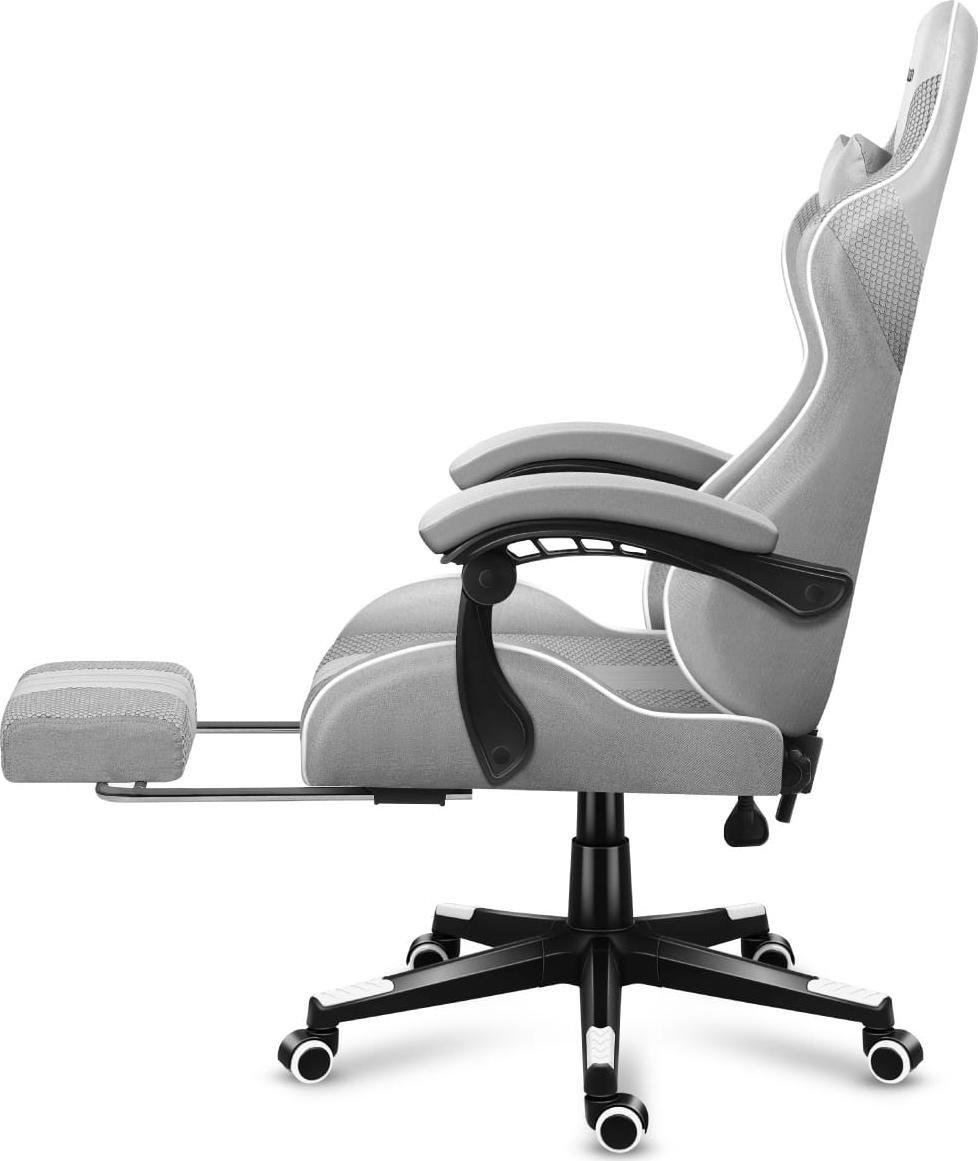 Karrige gaming Huzaro Force 4.7, deri 140 kg, mesh, e bardhë