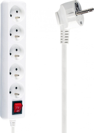 Kabllo Libox (LB0085-1.5), 5 porte, 1.5 m, e bardhë