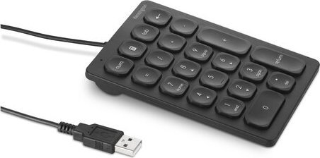 Tastierë numerike Kensington Wired, USB, 21 taste, e zezë