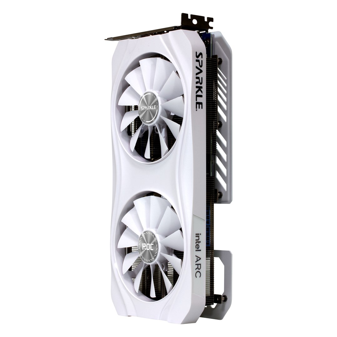 Kartelë grafike Sparkle Arc A770 ROC Luna, 16GB GDDR6, PCIe 4.0, e bardhë