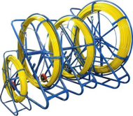 Sustë tërheqëse kabllosh Extralink EX.15982, për tuba instalimi, blu verdhë