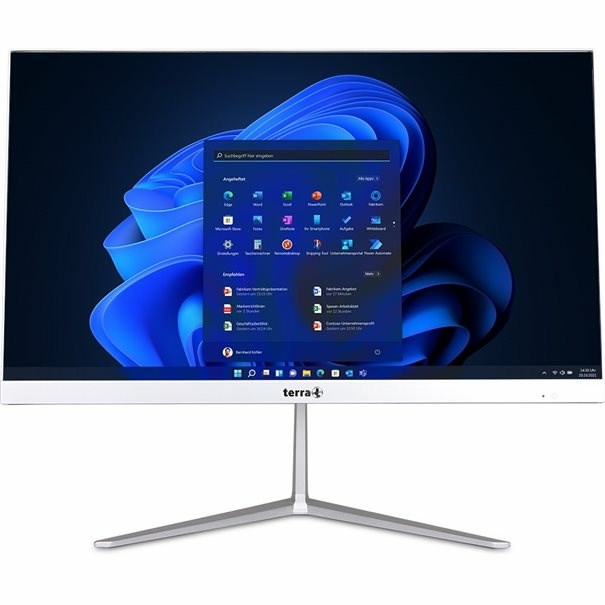 Се-во-едно компјутер Wortmann AG TERRA 1000020, 23.8\", Full HD, i5-1335U, 500GB SSD, црн/сребрен