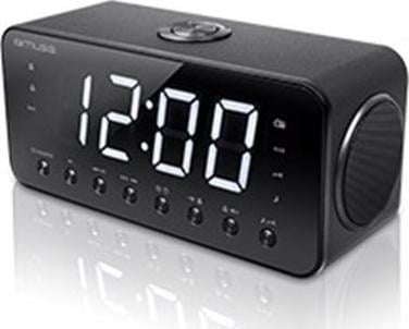 Радио часовник Muse M-192 CR, LED екран 1.8\", FM тјунер, црна боја
