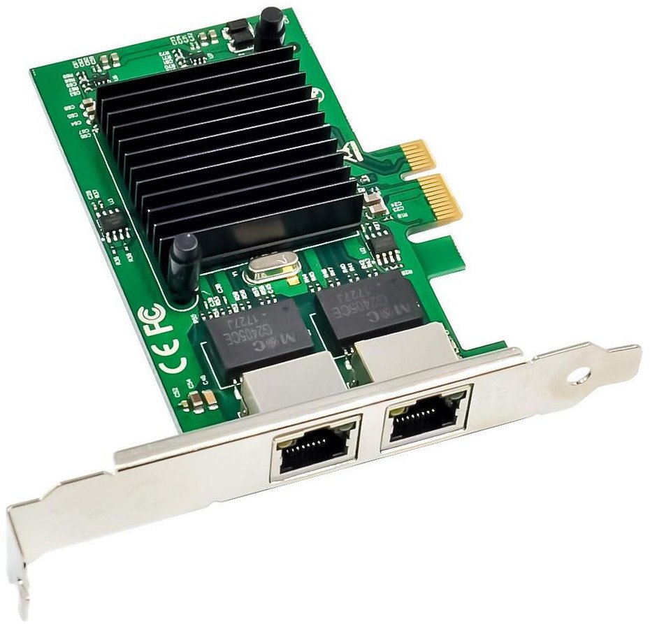 Kartë rrjeti Microconnect PCIe x1 Intel, gigabit, për desktop
