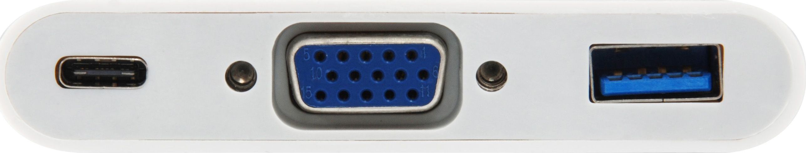 Docking station Equip 133462 USB C, VGA, USB, e bardhë