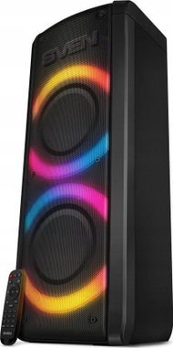Kutia muzikore Sven PS-710, 100W, Bluetooth FM Karaoke, me drita RGB