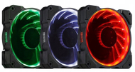 Ventilator kulle EUROCASE 12025L, 120mm, RGB Ring LED, i zi