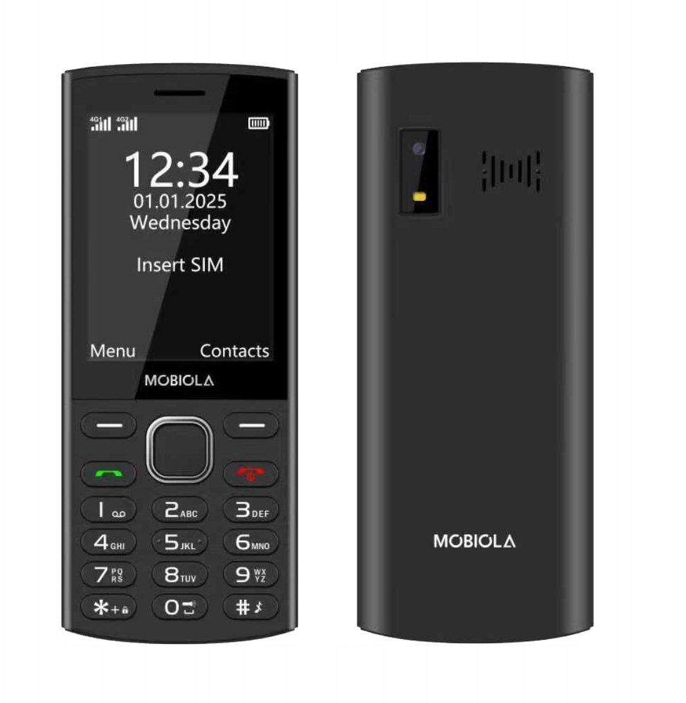 Telefoni Mobiola MB4280, 4G, bateri 1400mAh, i zi
