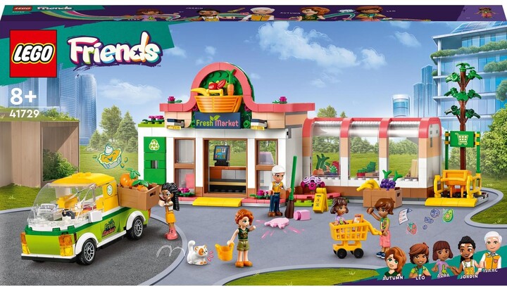Играчка LEGO® Friends 41729 Organic Food Shop, 831 прч
