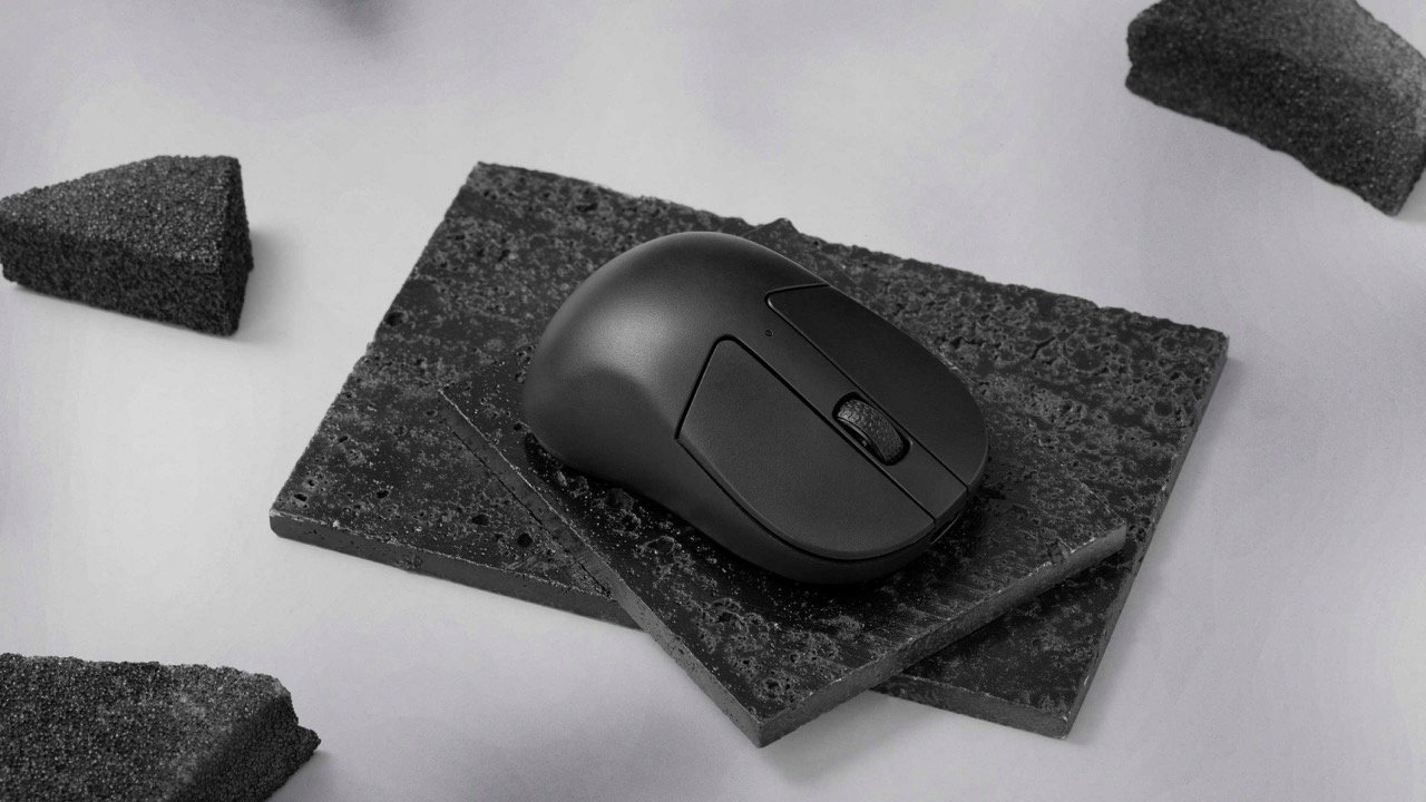 Безжичен глушец Keychron M4, оптички, мини, Bluetooth 2.4 GHz, 4000 Hz, црн
