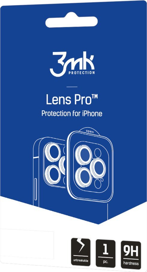 Mbrojtës xhami lente 3mk për Samsung Galaxy A56 5G, 9H, transparent