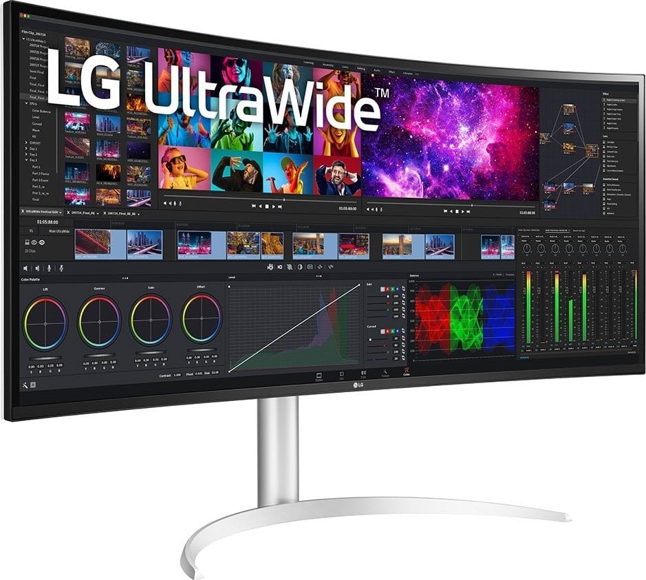 Monitor LG UltraWide 40WP95CP-W, 5K2K, 39.7", i bardhë
