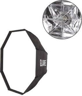 Softbox oktagonal GlareOne Softbox Octa 80 Easy Fold, 80cm, mekanizëm palosës i shpejtë, i zi