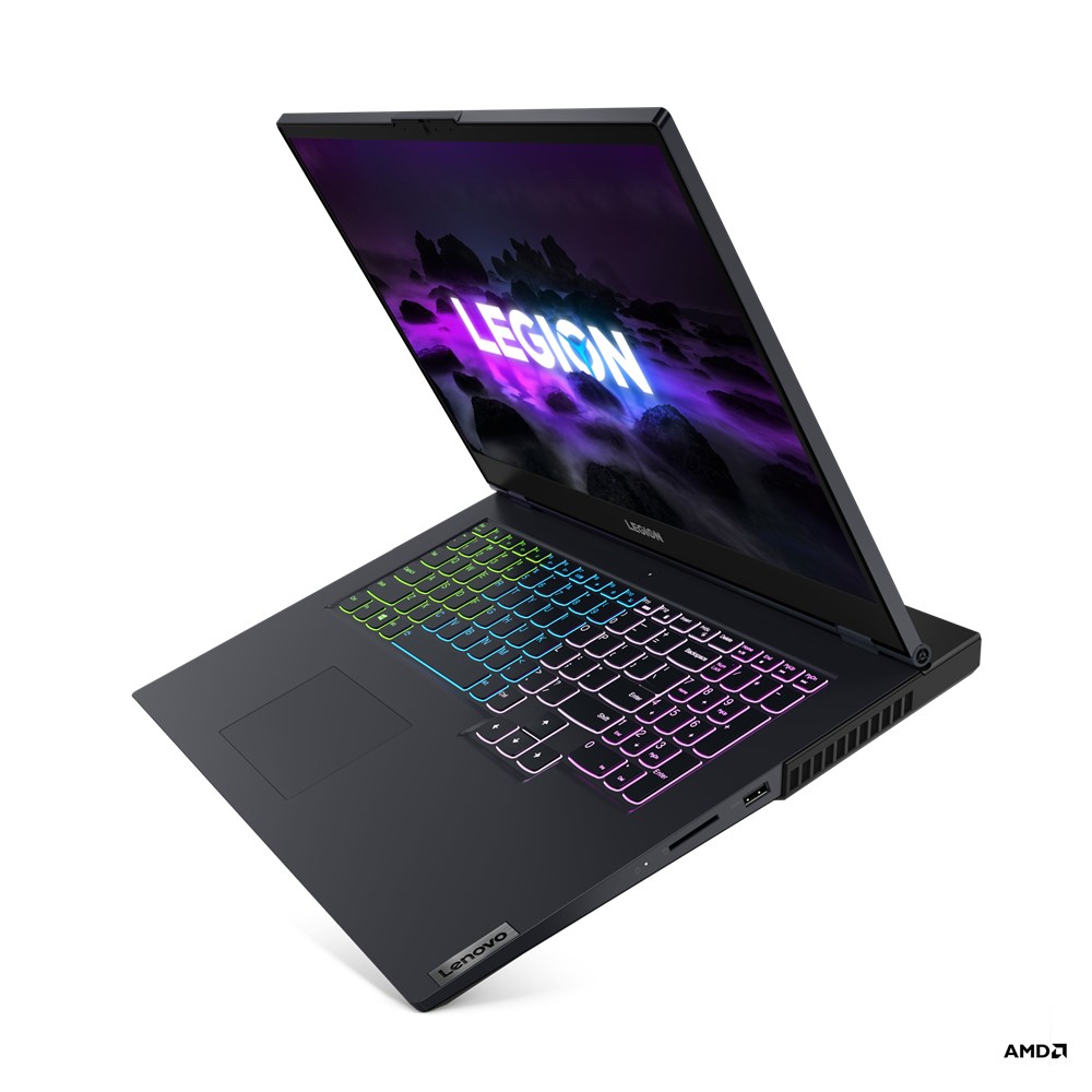 Laptop Lenovo Legion 5, 17.3", AMD Ryzen 5 5600H, 16 GB RAM, 512 GB SSD, NVIDIA® GeForce® GTX 1650, i zi