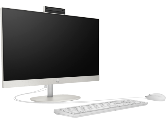 Kompjuter HP PC AiO ProOne 240 G10, 23.8", Intel Core i7-1355U, 16GB(1x16GB) DDR4-3200 MT/, 512GB M.2 SSD, i bardhë