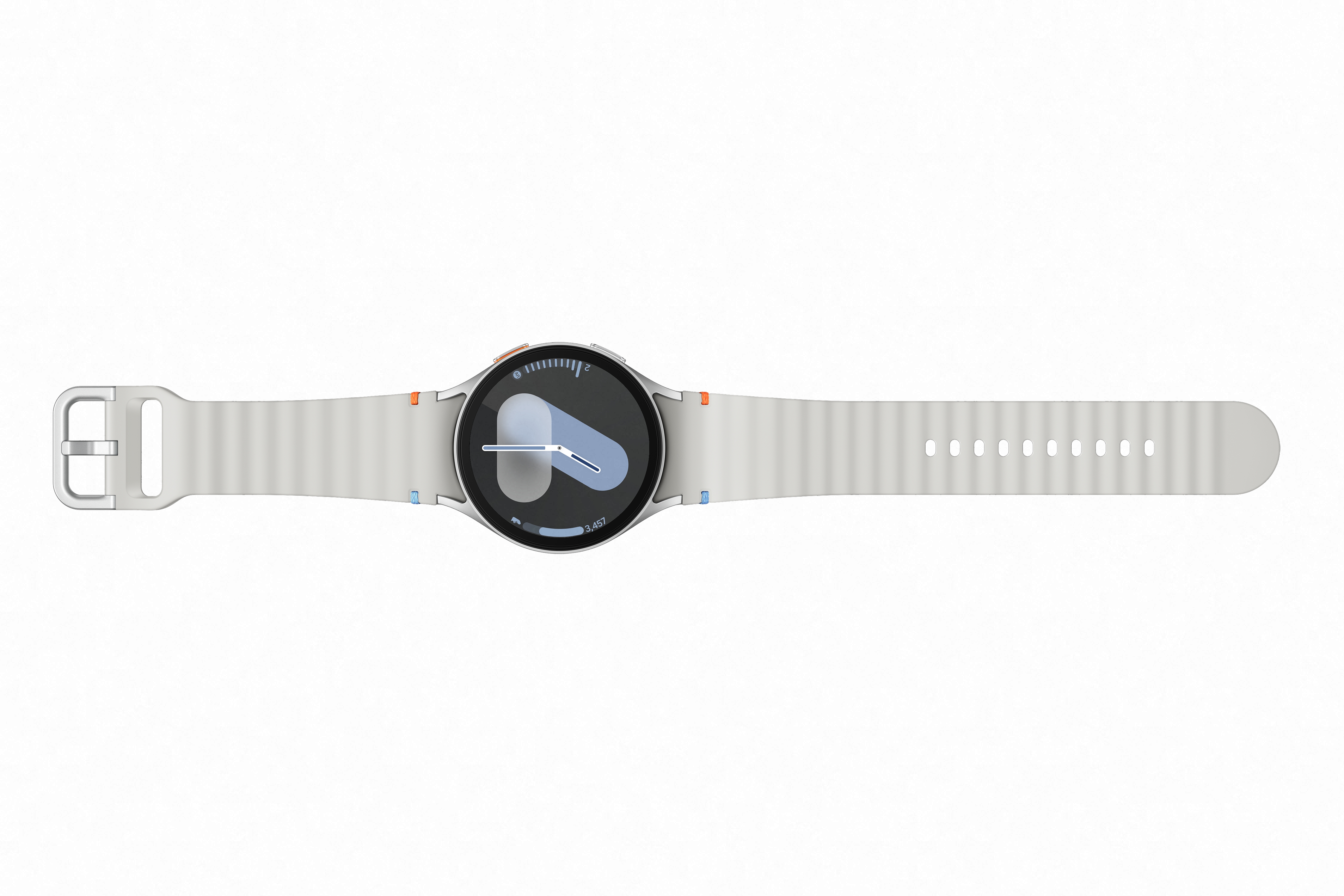Orë Samsung Galaxy Watch 7, 44mm, e argjendtë
