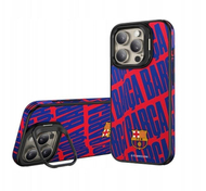 Mbulesë telefoni OCPC FC Barcelona, lëkurë PU, me stand, anti-shok