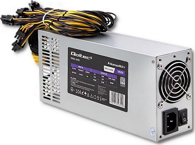 Burim energjie Qoltec Gaming Miner PCI-E 50350 Inny, 1850W