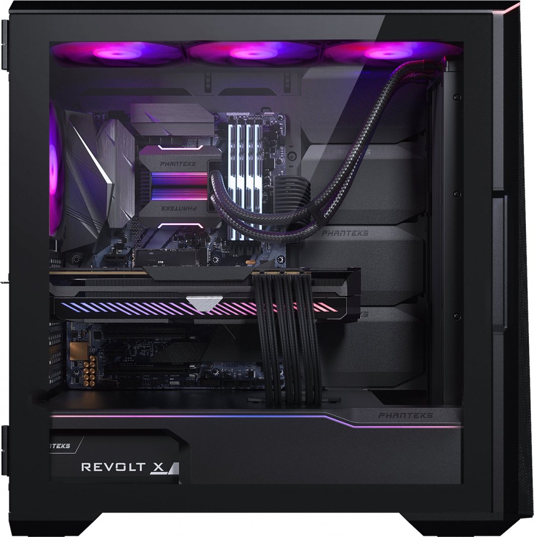 Kasë Phanteks Eclipse G500A ARGB, Midi Tower