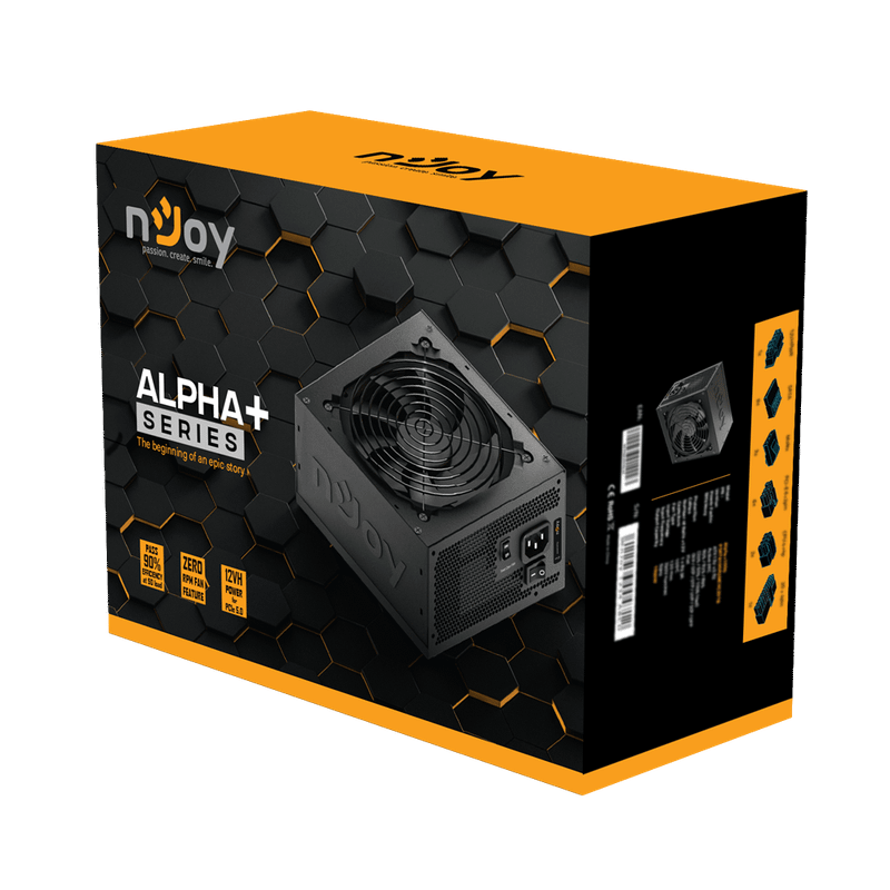 Furnizues I rrymës nJoy Alpha+ 1000 - 1000W - 80 PLUS Gold