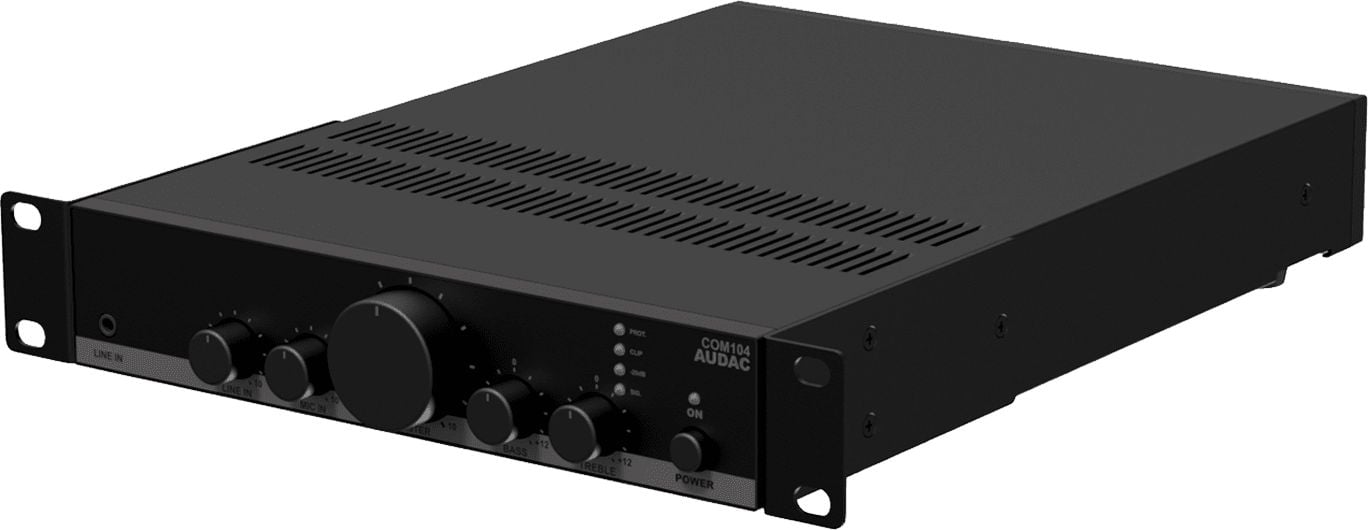 Aksesor rack AUDAC MBS310, për pajisje gjysmë rack, 1HE, i zi