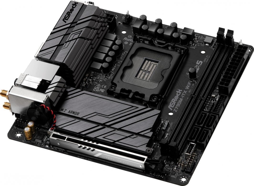 Pllakë amë ASRock Z790M-ITX WIFI, e zezë
