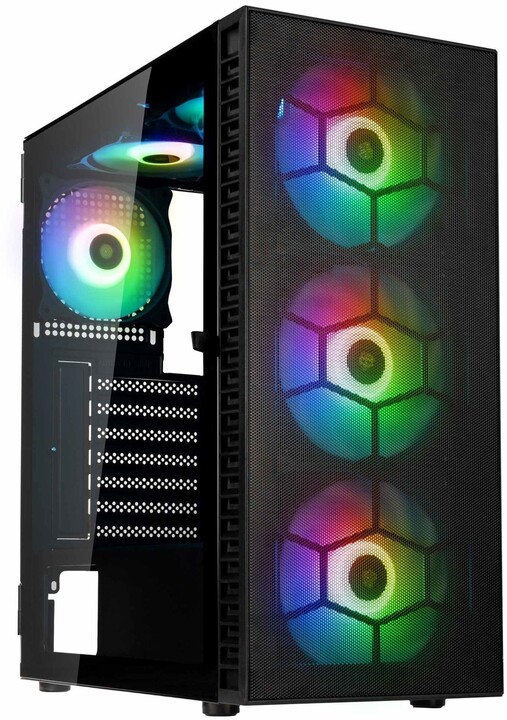 [OUTLET] Kasë Kolink Observatory HF Mesh ARGB, Midi-Tower, e zezë