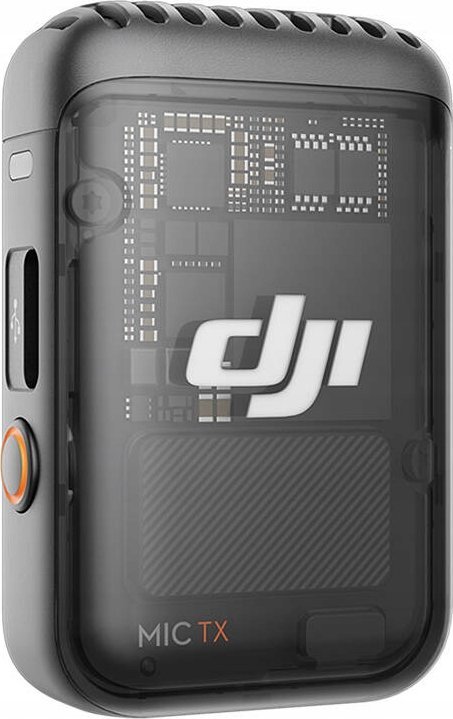 Sistem mikrofoni pa tela DJI Mic 2, 1TX 1RX, regjistrim 32 bit, i zi