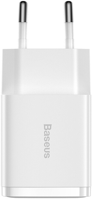 Karikues Baseus, 2xUSB-A, 10.5W, i bardhë