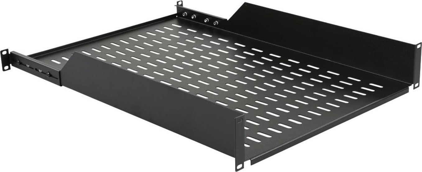 Raft rack Lanview RAS415BL, për kabinete 19", i zi