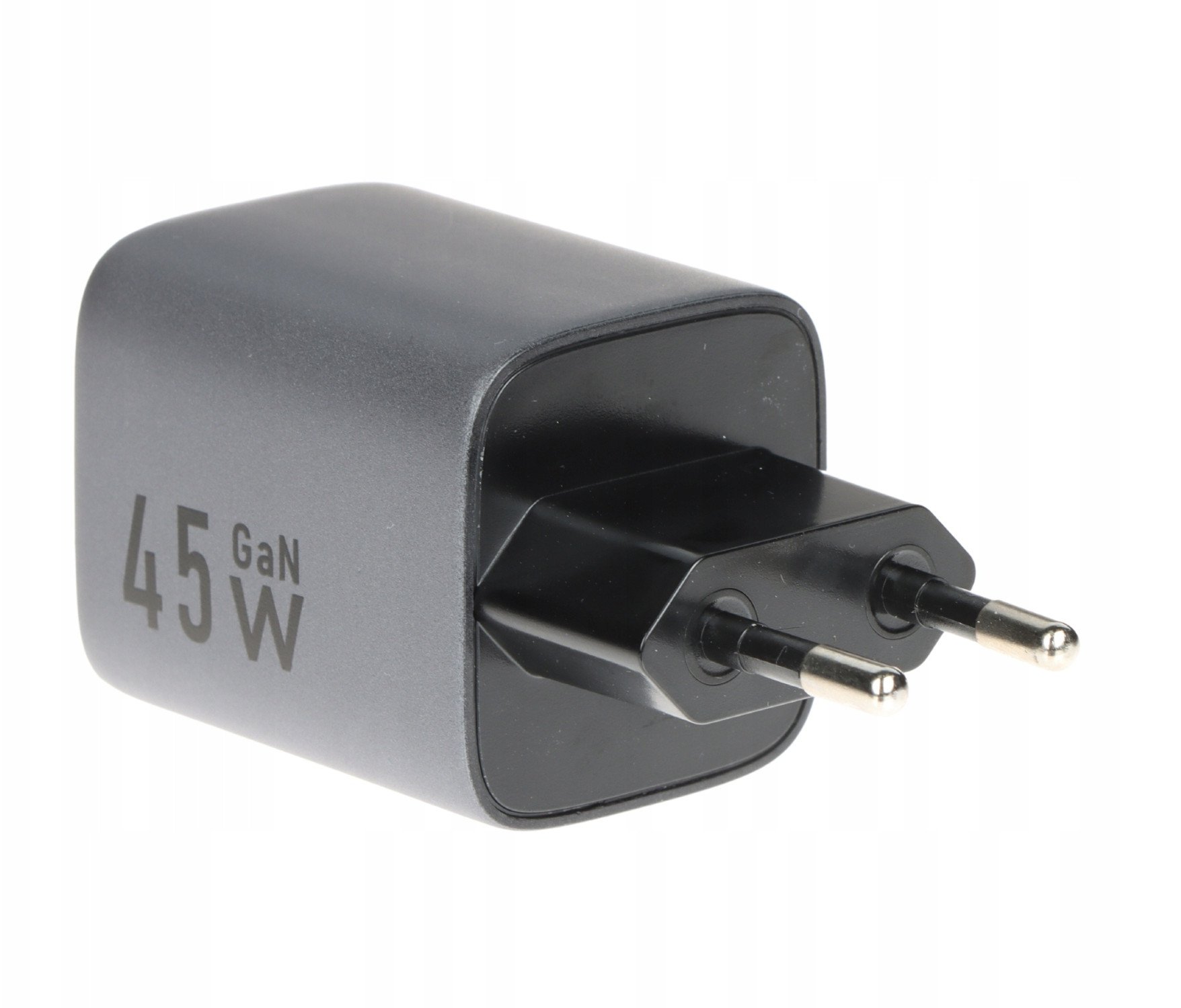 Karikues muri Delta Power CHAR X189B, 45W GaN, USB C PD dhe USB A QC 3.0, gri e zezë