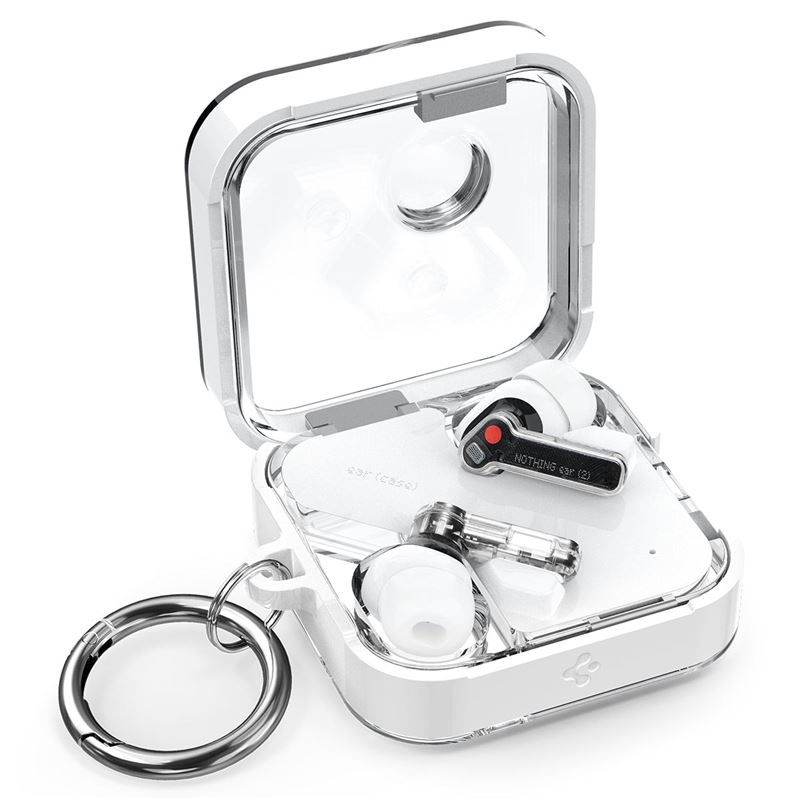 [OUTLET] Mbrojtëse për kufje Nothing Ear (2) Spigen Ultra Hybrid, e bardhë