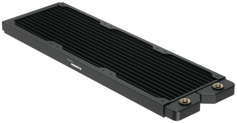 Radiator ftohës PC Barrow Dabel 20B, 360mm, trashësi 20mm, i zi