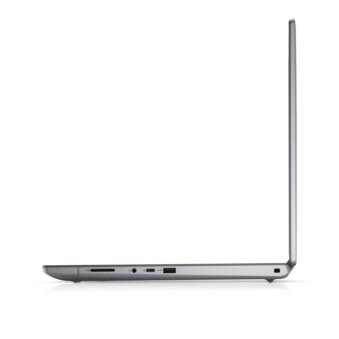 Лаптоп Dell Precision 7670, 16", Intel i9-12950HX, 64 GB RAM, 2 TB SSD, NVIDIA RTX A3000, сив