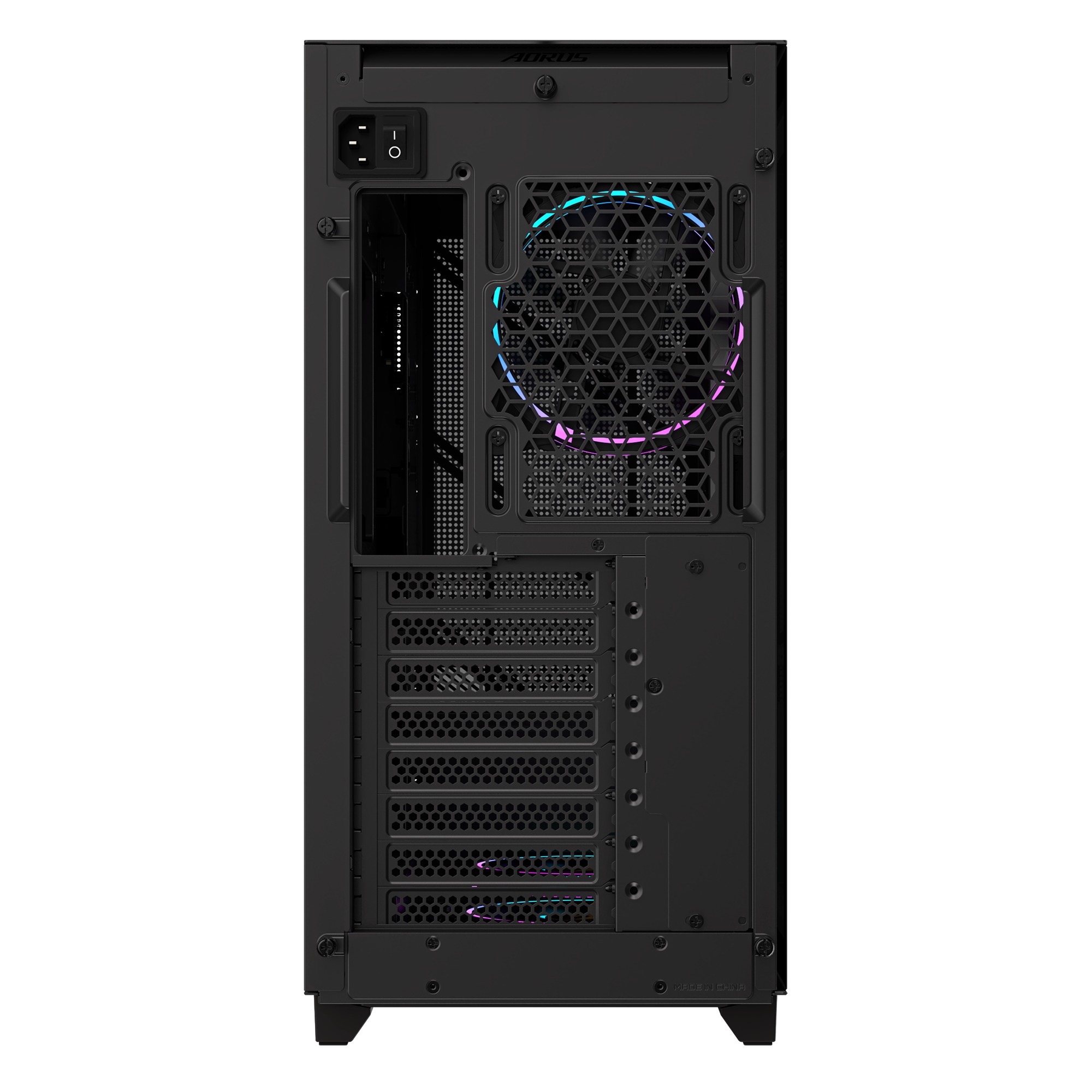 Kasë GIGABYTE AORUS C400 GLASS, Midi Tower, e zezë